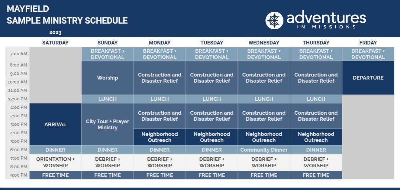 Alaska Schedule